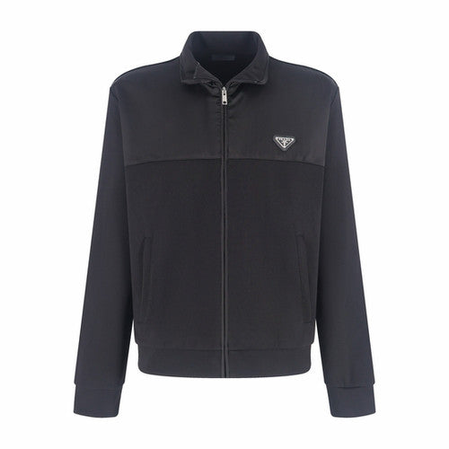 Falection FW26 Cotton Fleece and Re-Nylon Zip Jacket