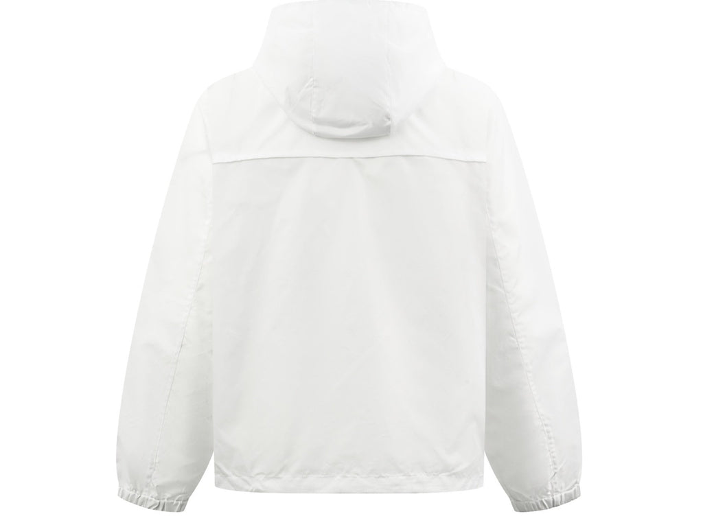 Falection FW26 White Re-Nylon Rain Jacket