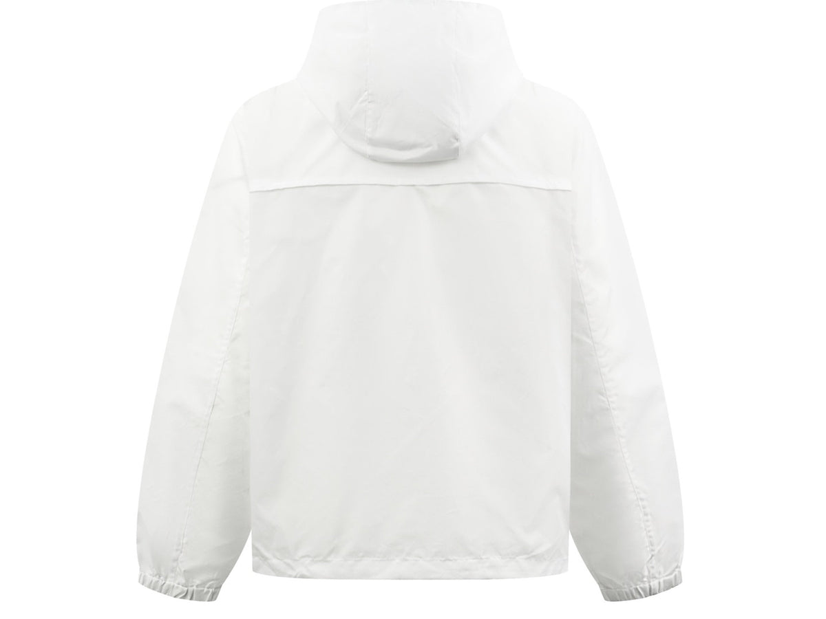 Falection FW26 White Re-Nylon Rain Jacket