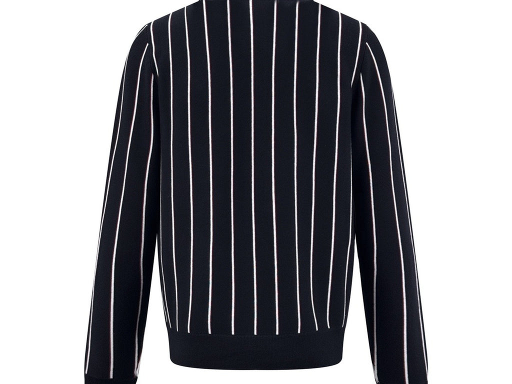 Falection FW26 Striped Wool Cardigan