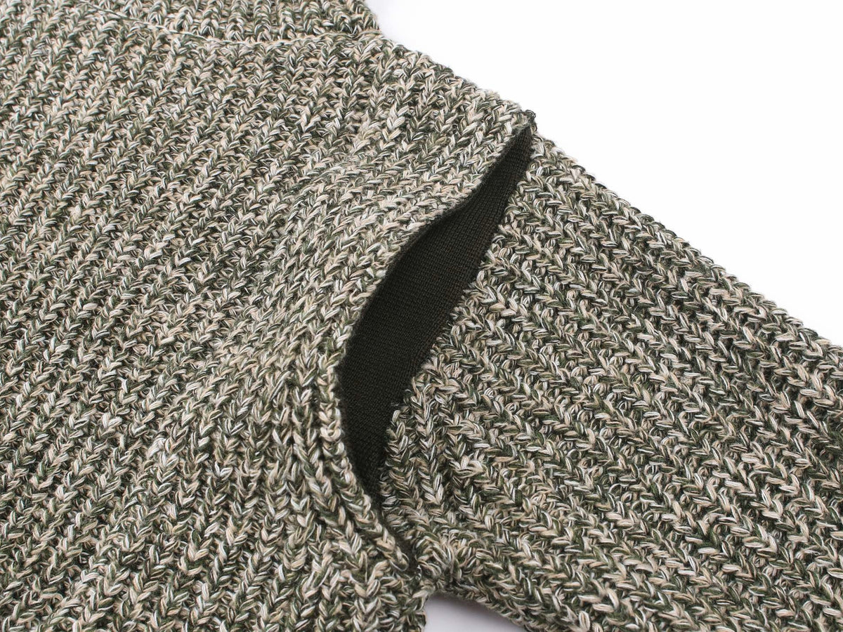 Falection FW26 Grenoble Zip Pocket Patch Sweater