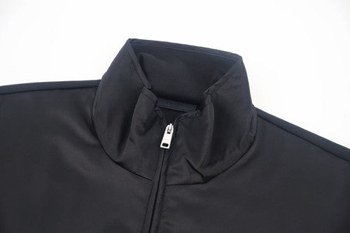 Falection FW26 Cotton Fleece and Re-Nylon Zip Jacket