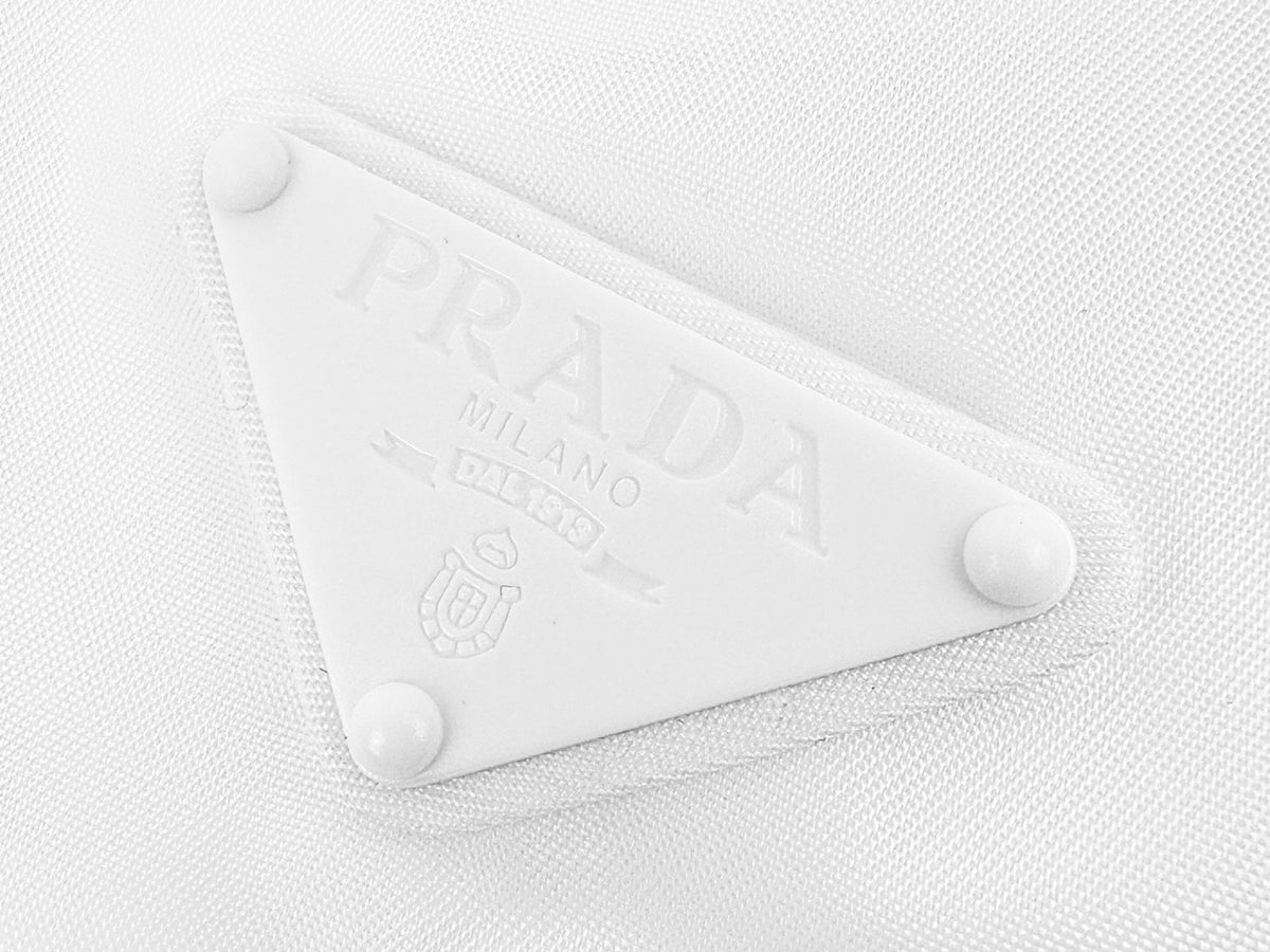 Falection FW26 White Re-Nylon Rain Jacket