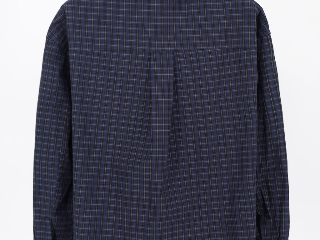 Falection AW FW26 Plaid Poplin Plaid Shirt