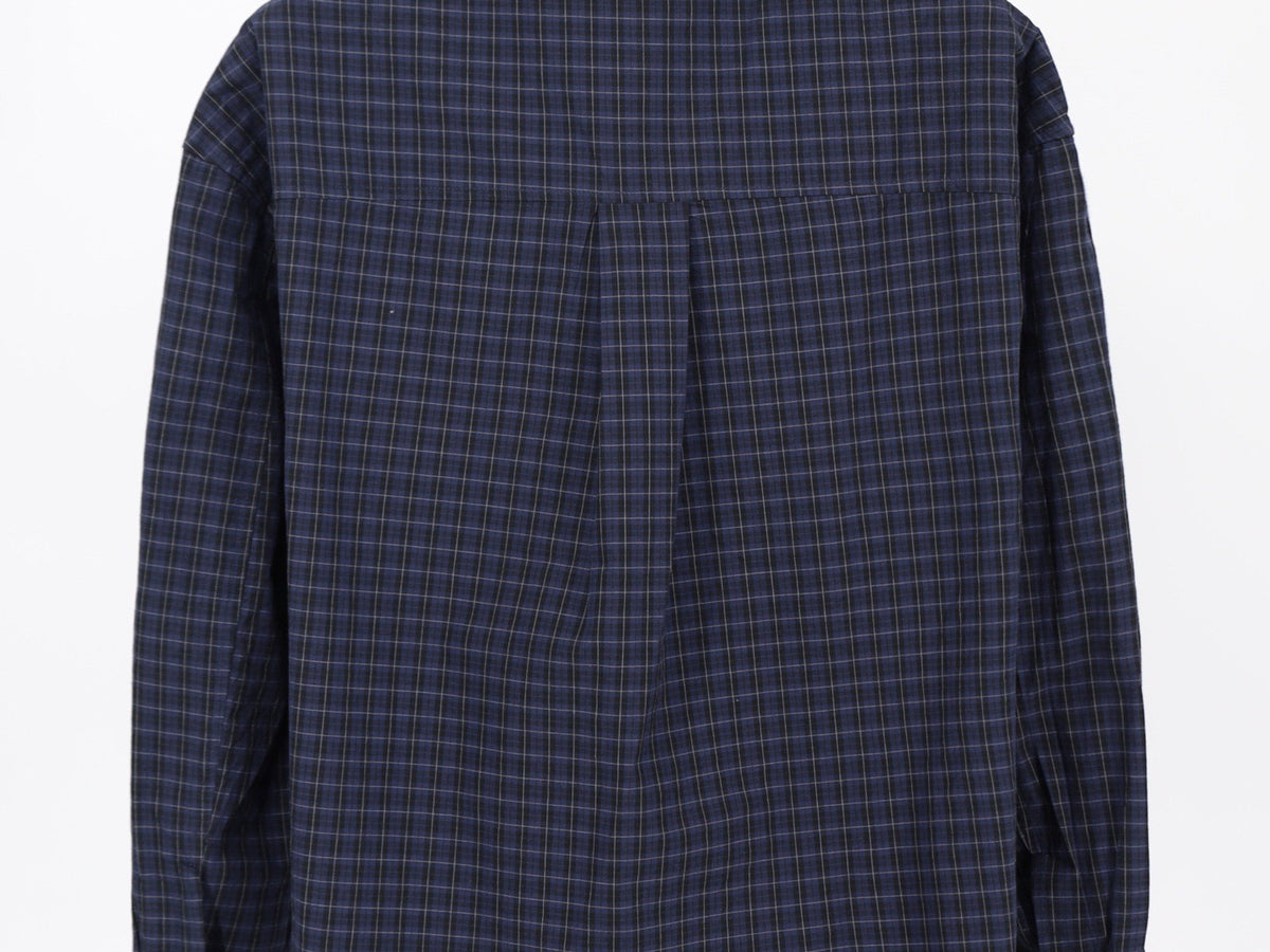 Falection AW FW26 Plaid Poplin Plaid Shirt