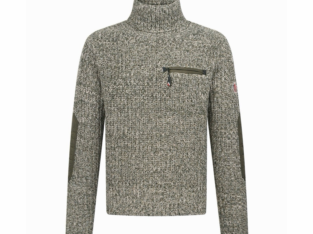 Falection FW26 Grenoble Zip Pocket Patch Sweater