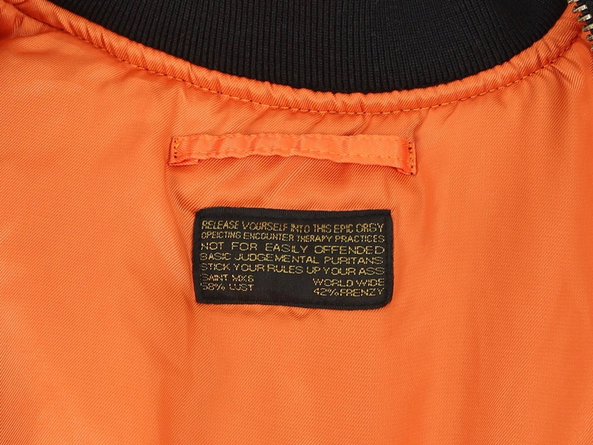 Falection FW26 Distressed Padded Jacquard-Panelled Nylon Bomber Jacket