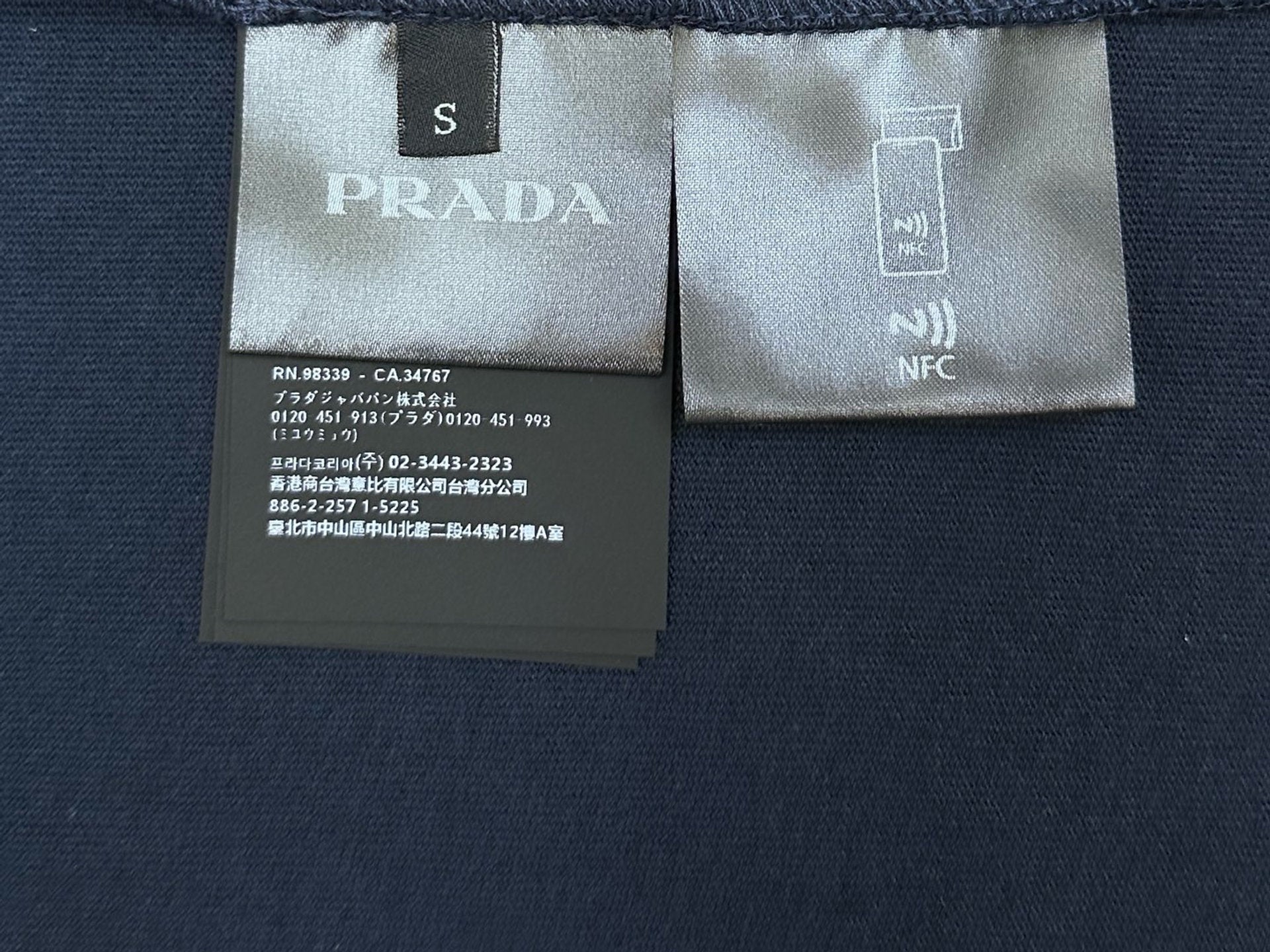 Falection FW26 Longsleeved Polo Shirt in Navy