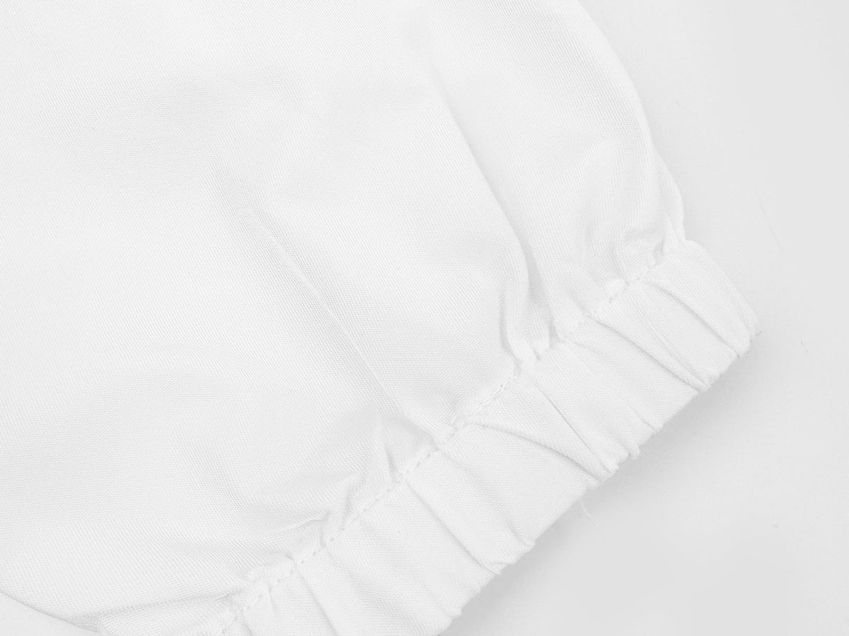 Falection FW26 White Re-Nylon Rain Jacket