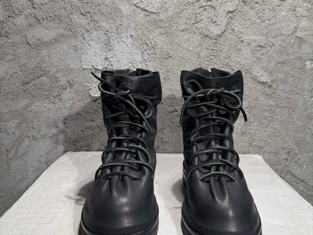 Falection 424 FW26 Laced Up Marathon Boot in Leather