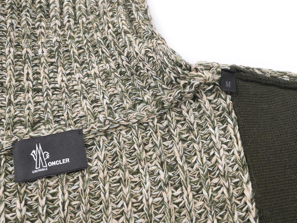 Falection FW26 Grenoble Zip Pocket Patch Sweater