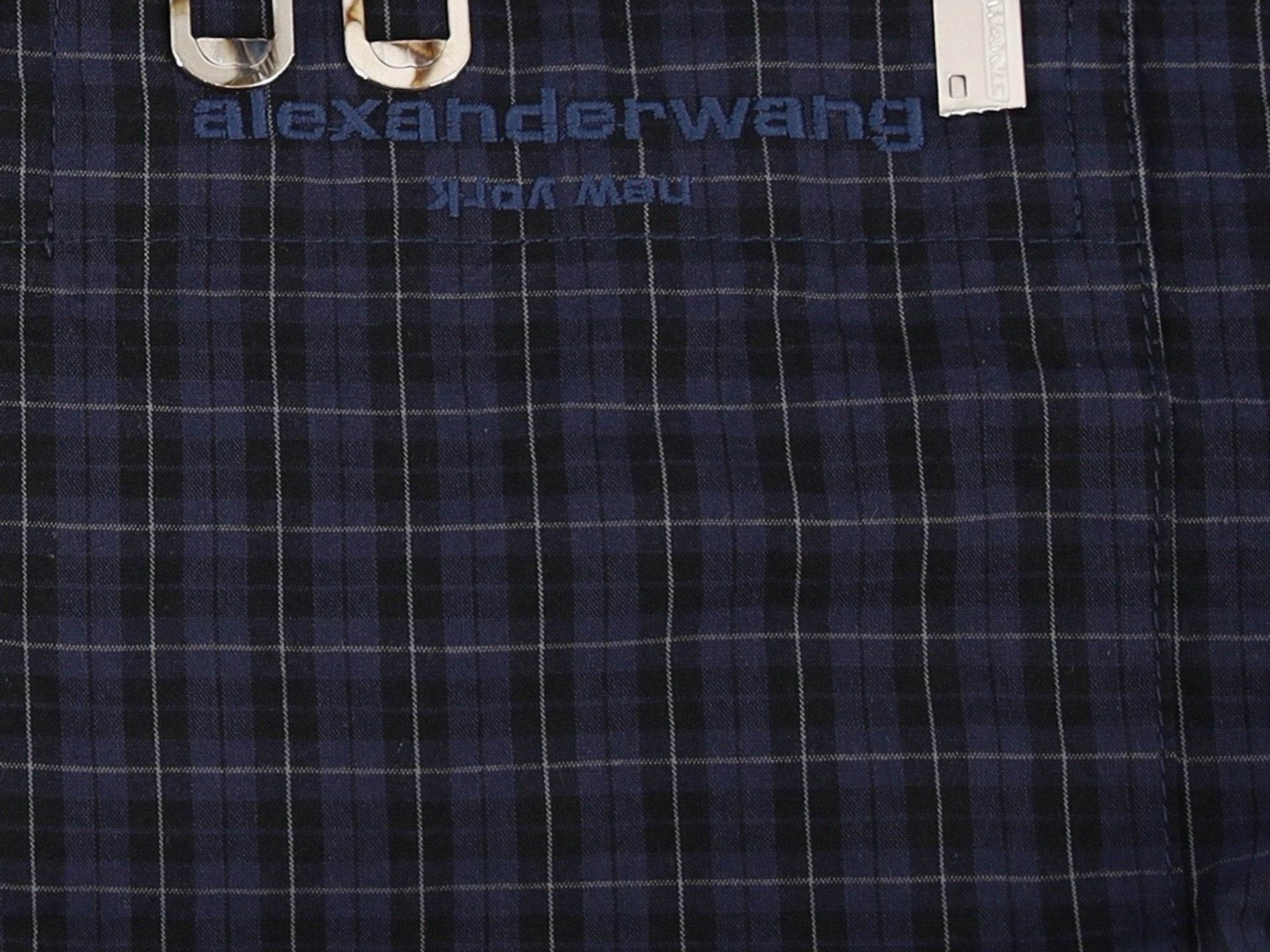 Falection AW FW26 Plaid Poplin Plaid Shirt