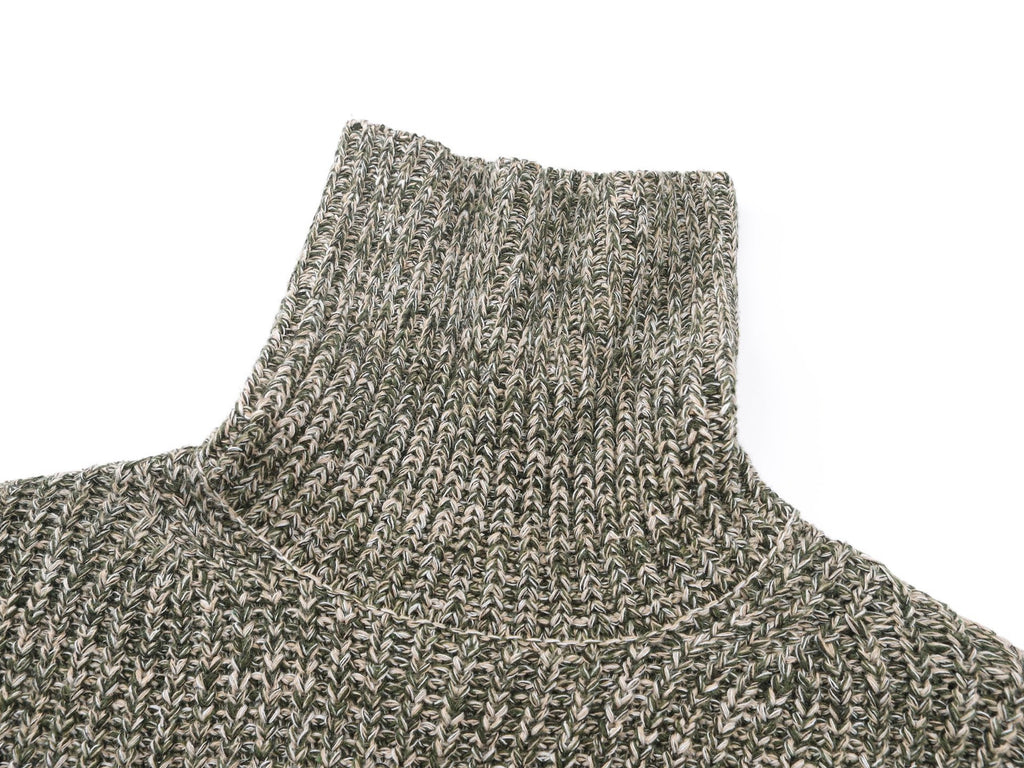 Falection FW26 Grenoble Zip Pocket Patch Sweater