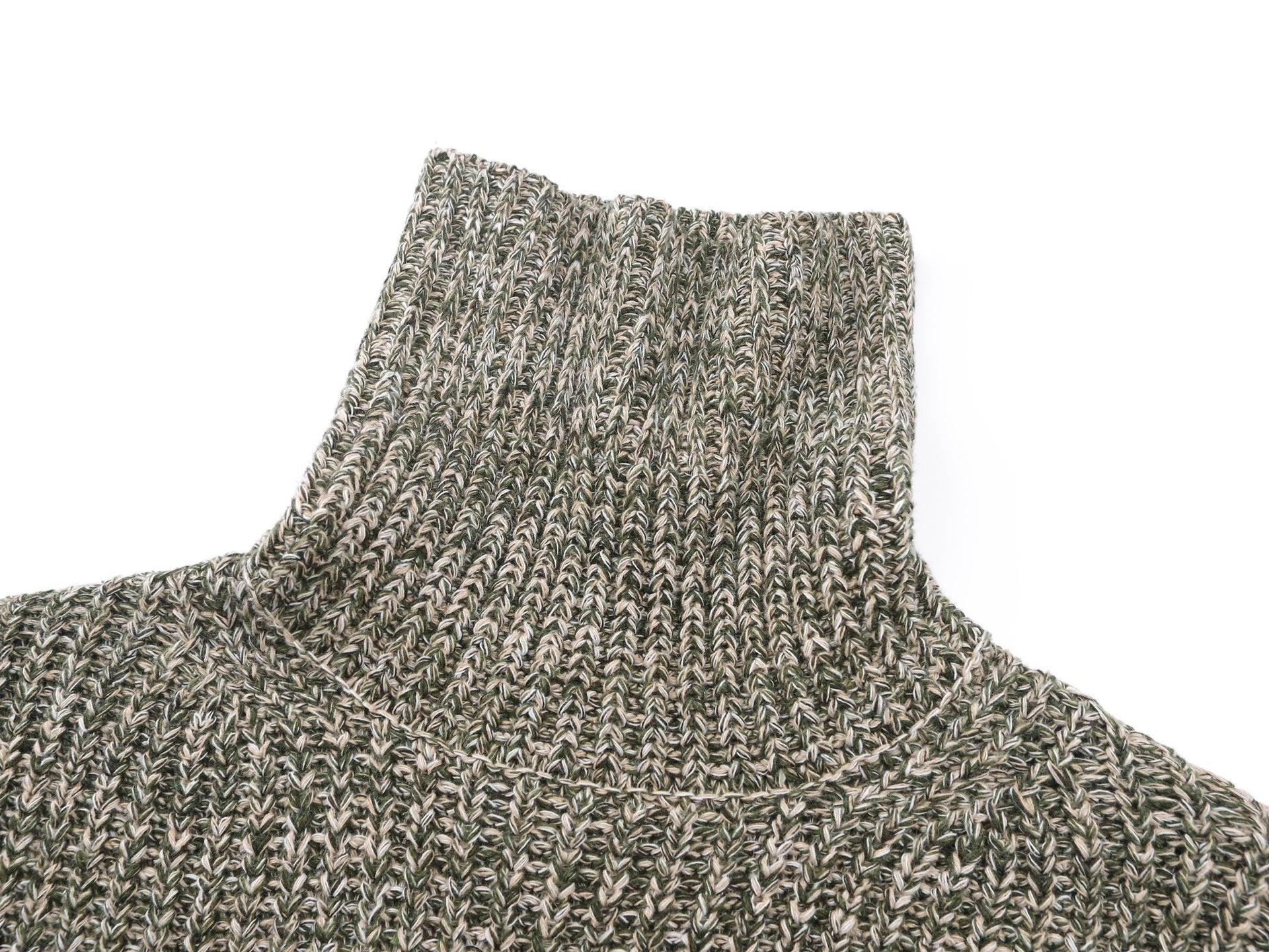 Falection FW26 Grenoble Zip Pocket Patch Sweater