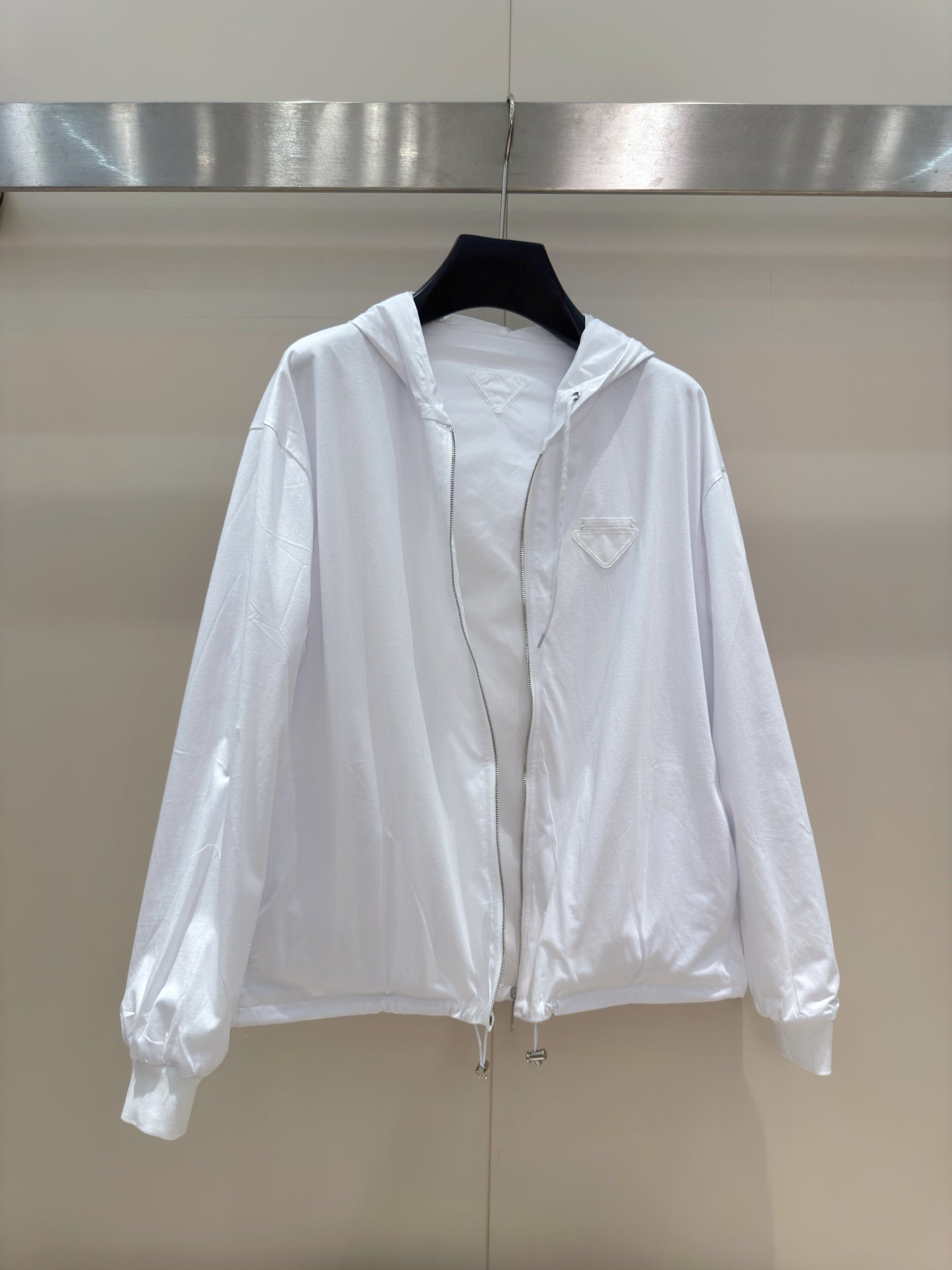 Falection Prada Reversible Jacket White