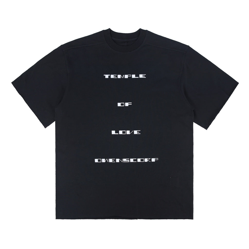RO DRKSHDW Black temple jumbo ss tshirt