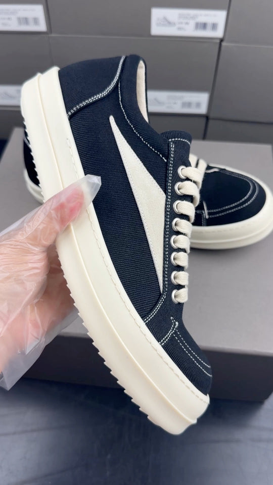 Falection Ro DRKSHDW Vintage Low sneakers black/milk