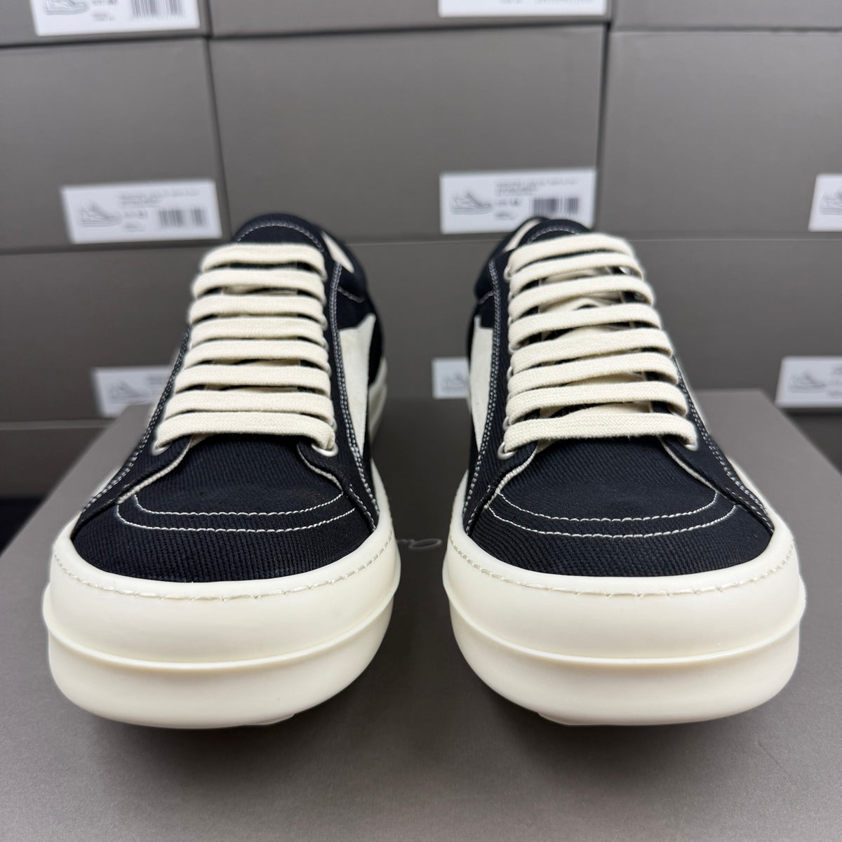Falection Ro DRKSHDW Vintage Low sneakers black/milk