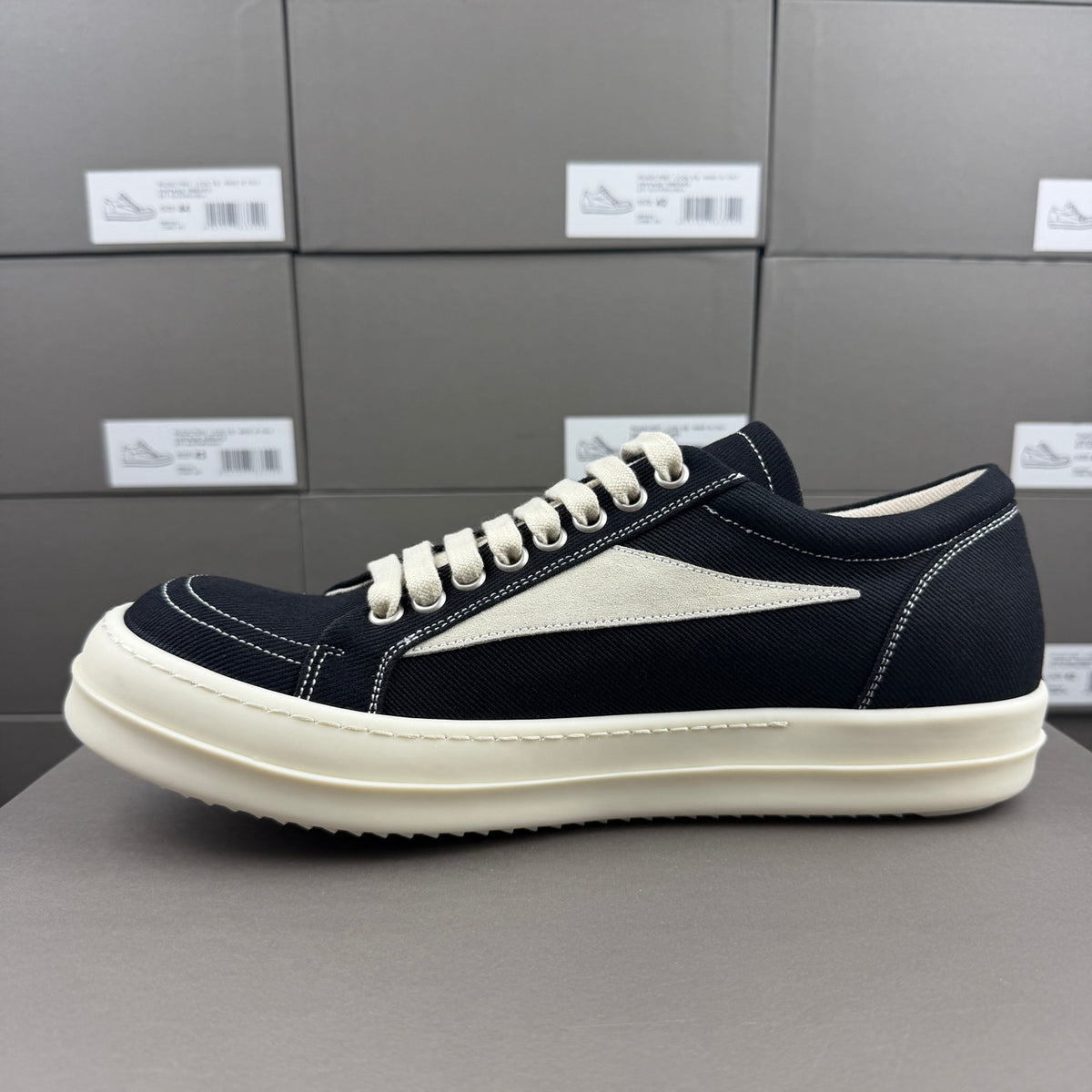 Falection Ro DRKSHDW Vintage Low sneakers black/milk