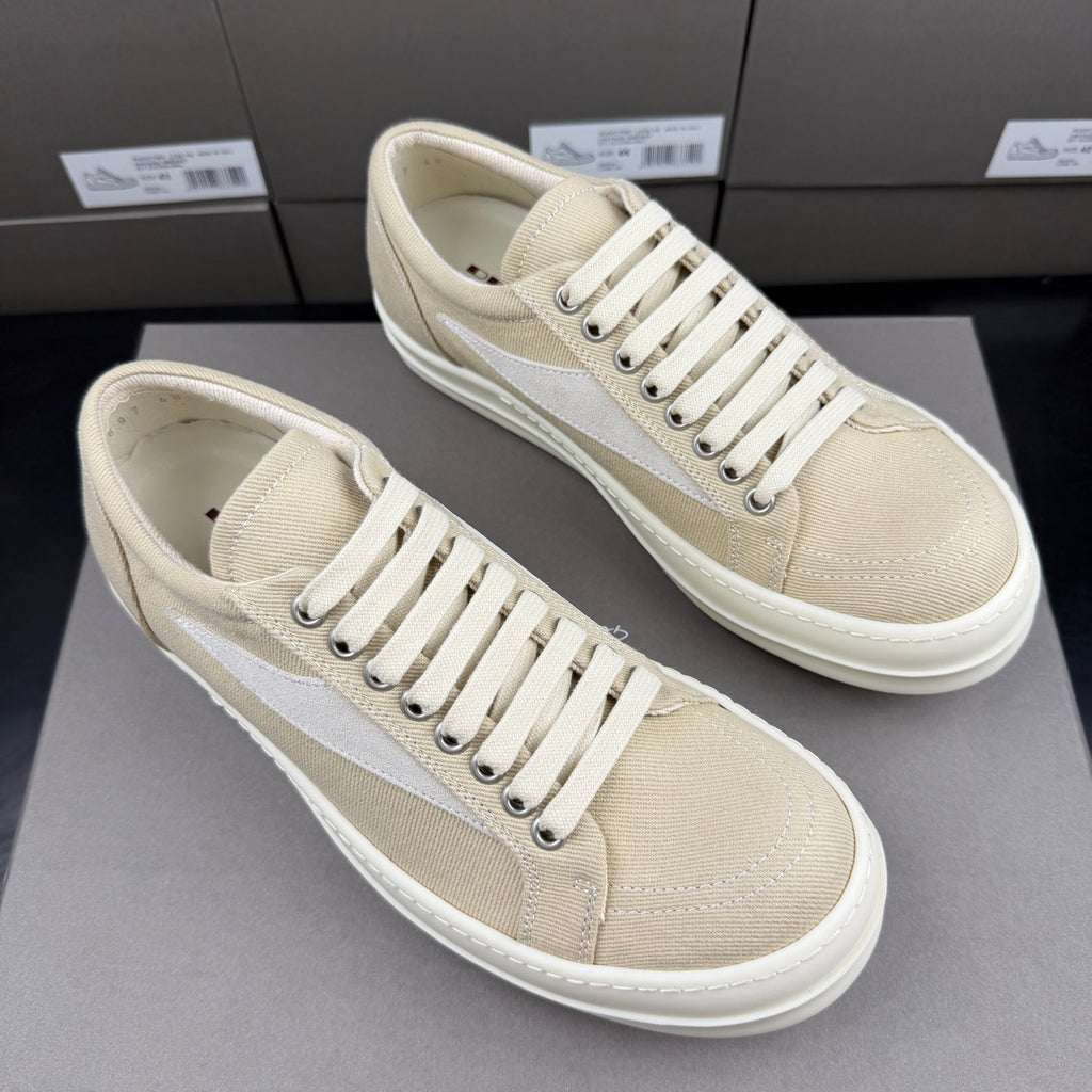 Falection Ro DRKSHDW Vintage Low sneakers flesh/milk