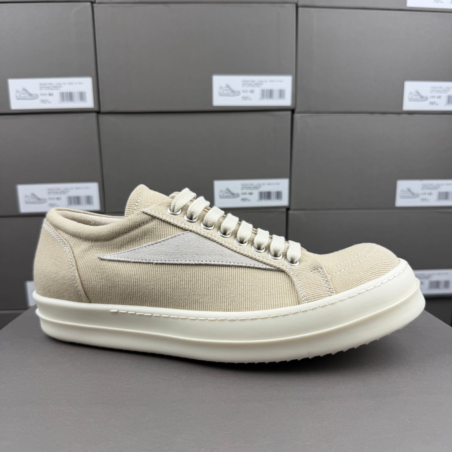 Falection Ro DRKSHDW Vintage Low sneakers flesh/milk