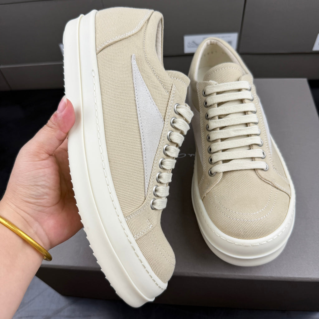 Falection Ro DRKSHDW Vintage Low sneakers flesh/milk