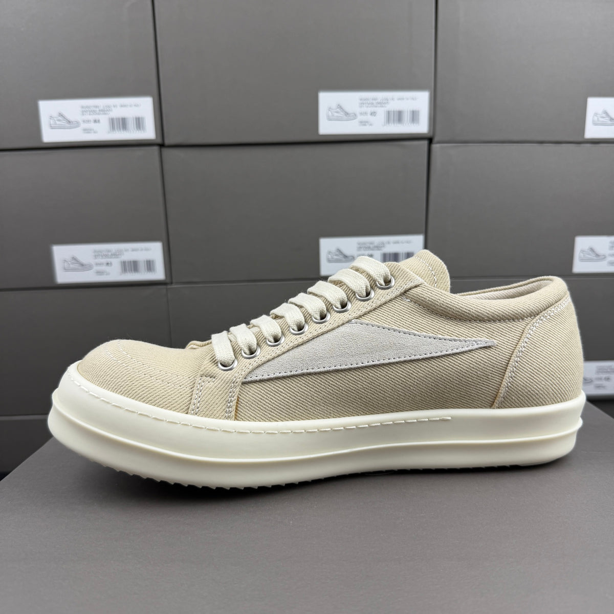 Falection Ro DRKSHDW Vintage Low sneakers flesh/milk