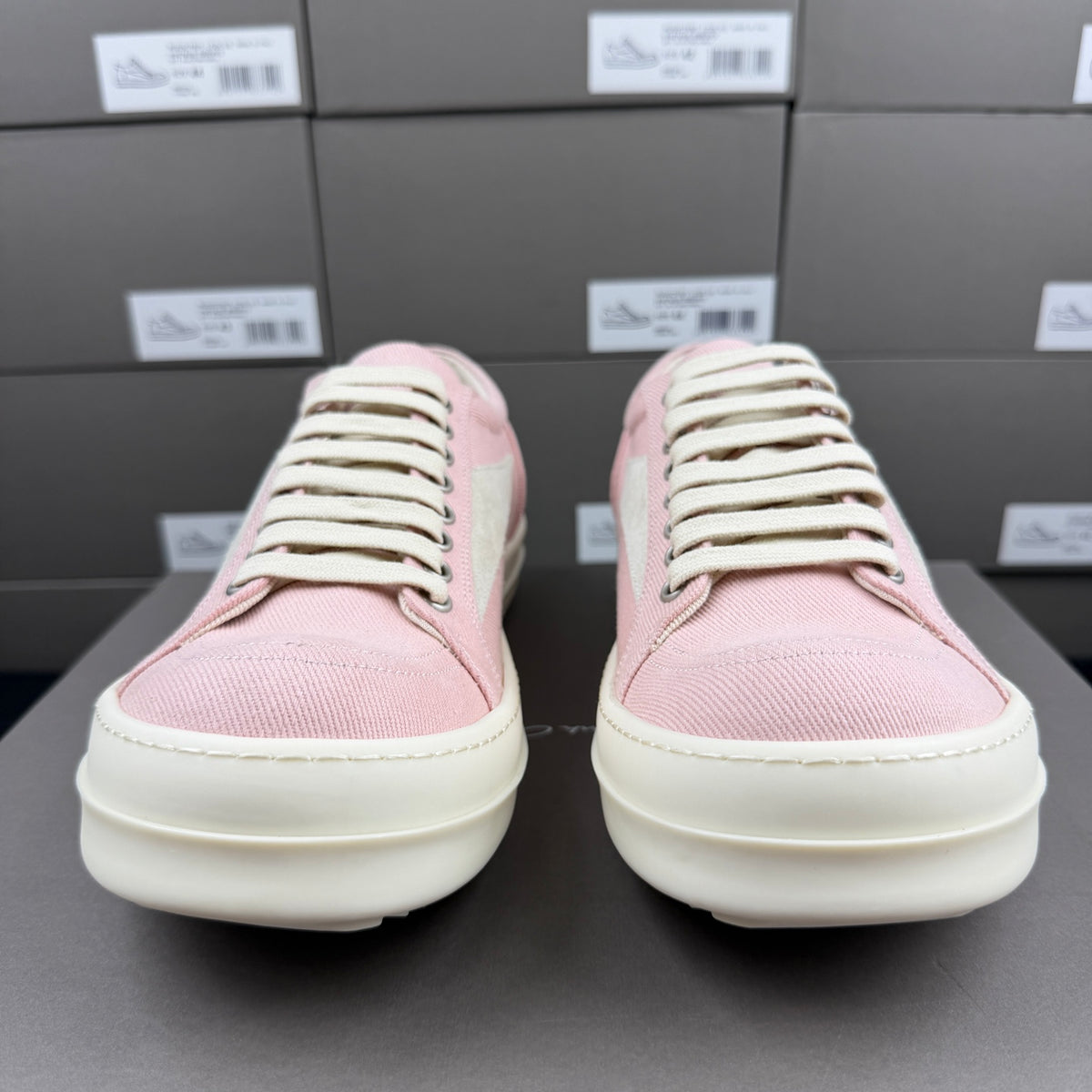 Falection Ro DRKSHDW EDFU Vintage Low sneakers faded pink