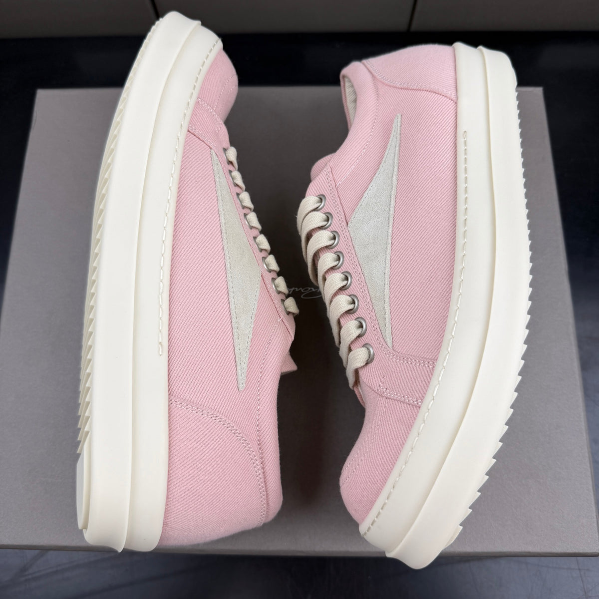 Falection Ro DRKSHDW EDFU Vintage Low sneakers faded pink