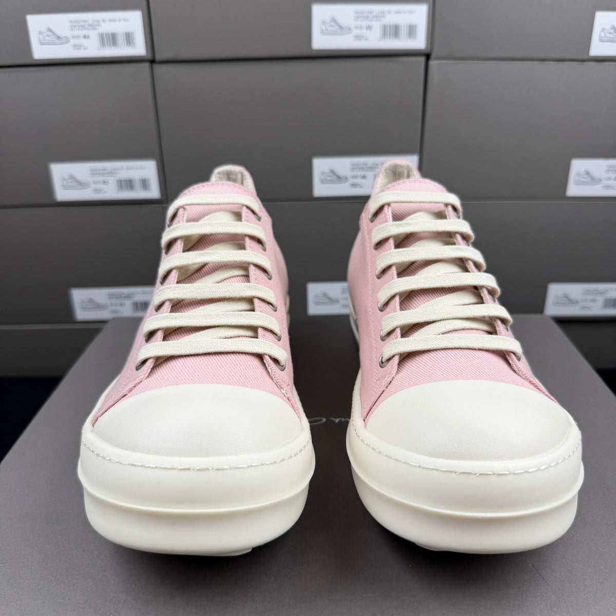 Falection Ro DRKSHDW EDFU Canvas Low sneakers faded pink