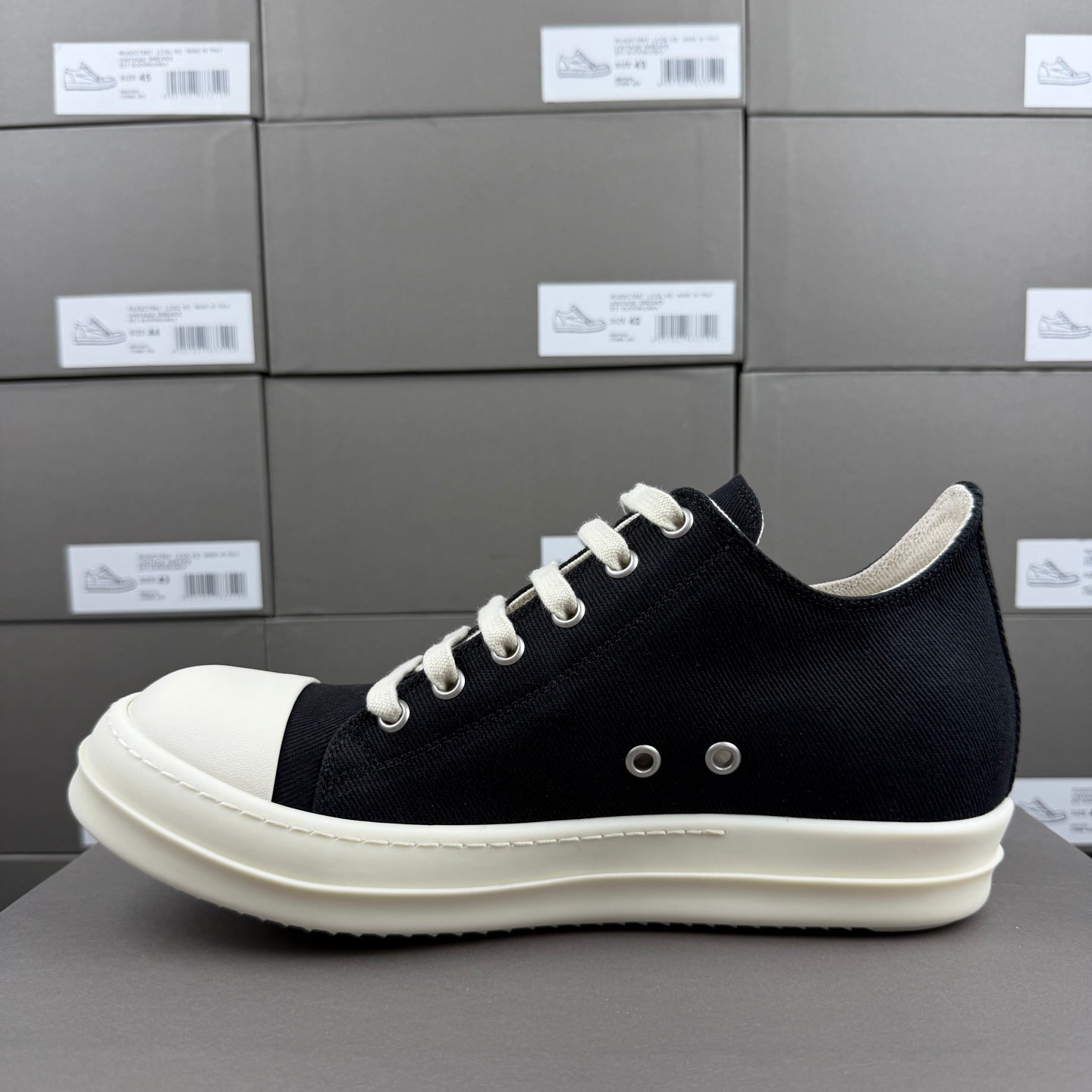 Falection Ro DRKSHDW Ramones Low sneakers black