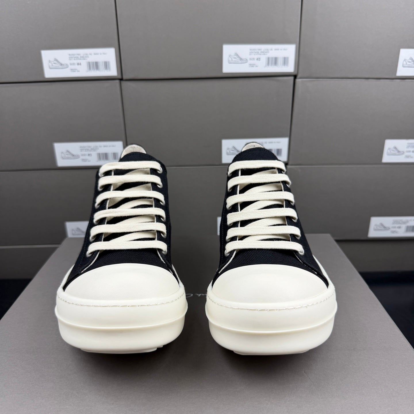 Falection Ro DRKSHDW Ramones Low sneakers black