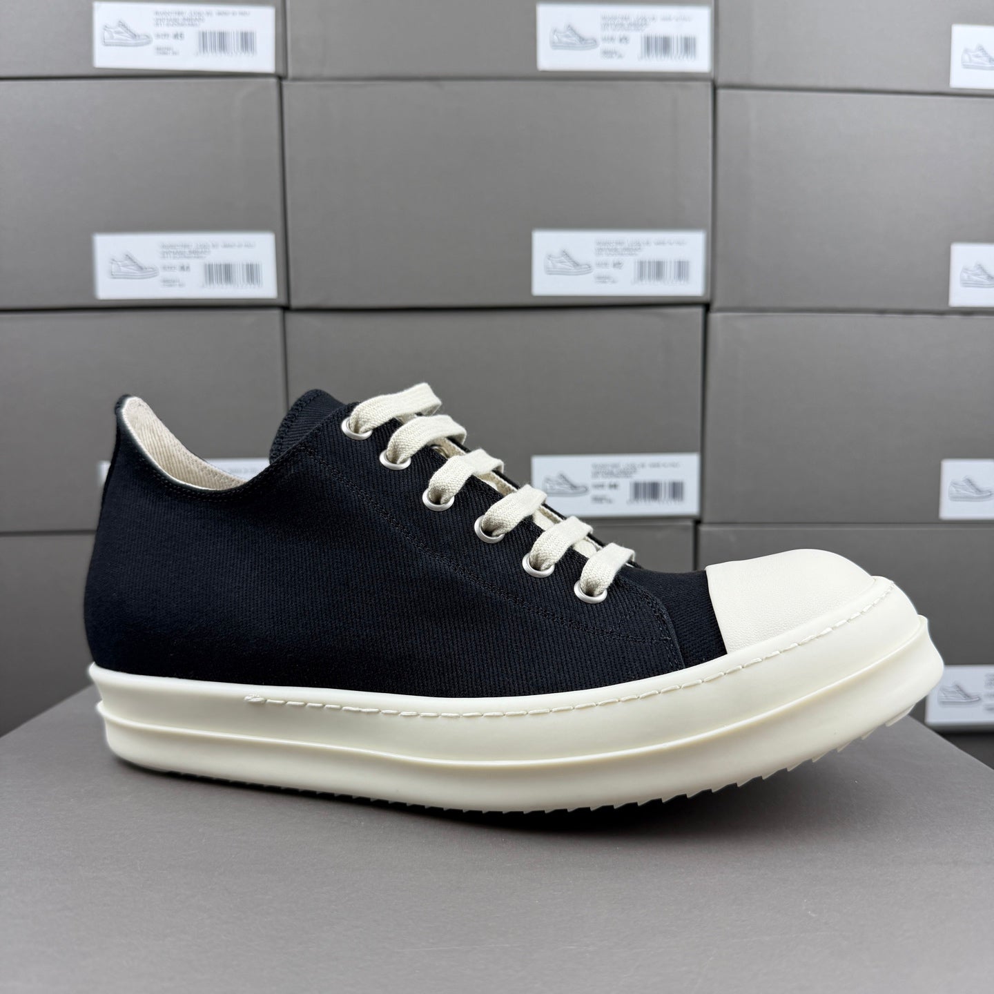 Falection Ro DRKSHDW Ramones Low sneakers black