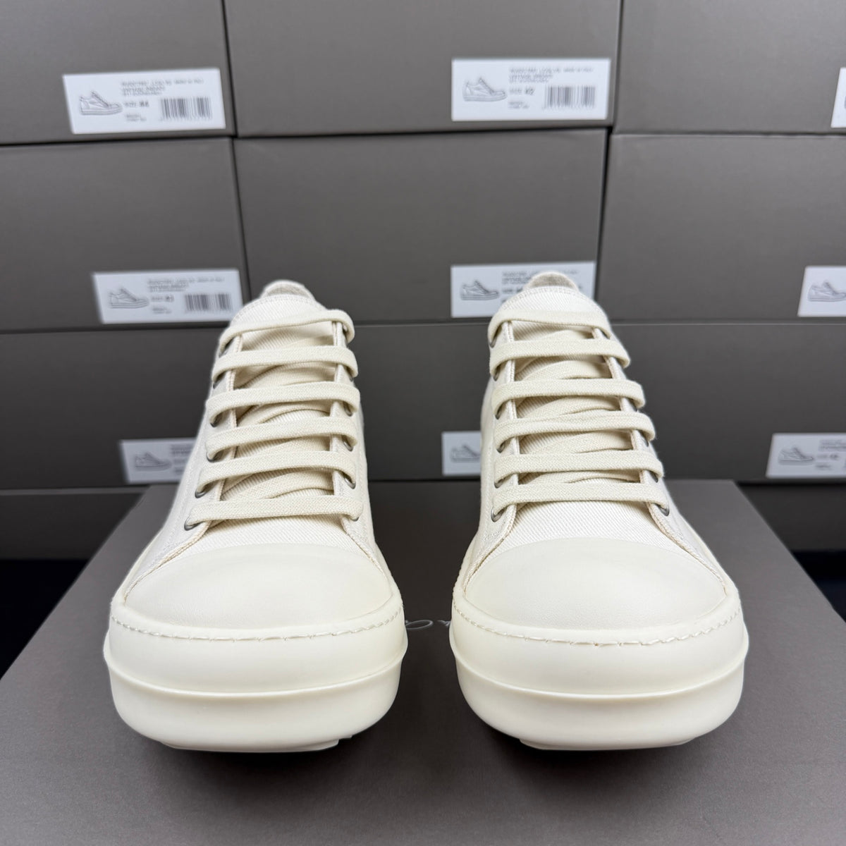 Falection Ro DRKSHDW Ramones Low sneakers milk