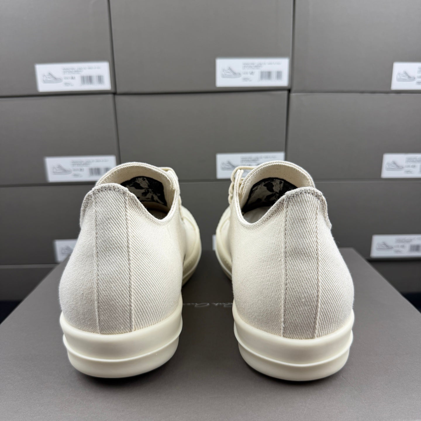 Falection Ro DRKSHDW Ramones Low sneakers milk