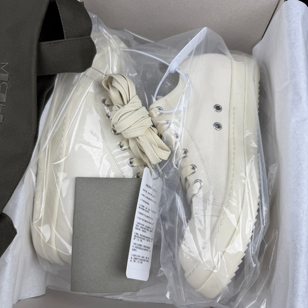 Falection Ro DRKSHDW Ramones Low sneakers milk