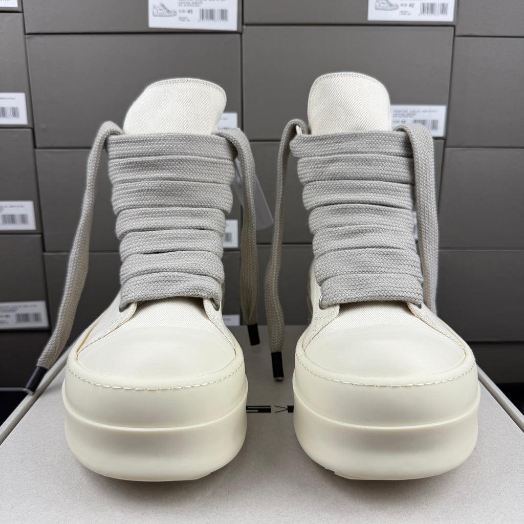 Falection Ro DRKSHDW Jumbo Lace High sneakers milk