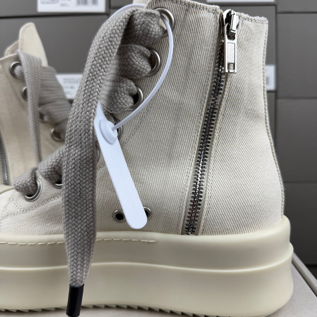 Falection Ro DRKSHDW Jumbo Lace High sneakers milk