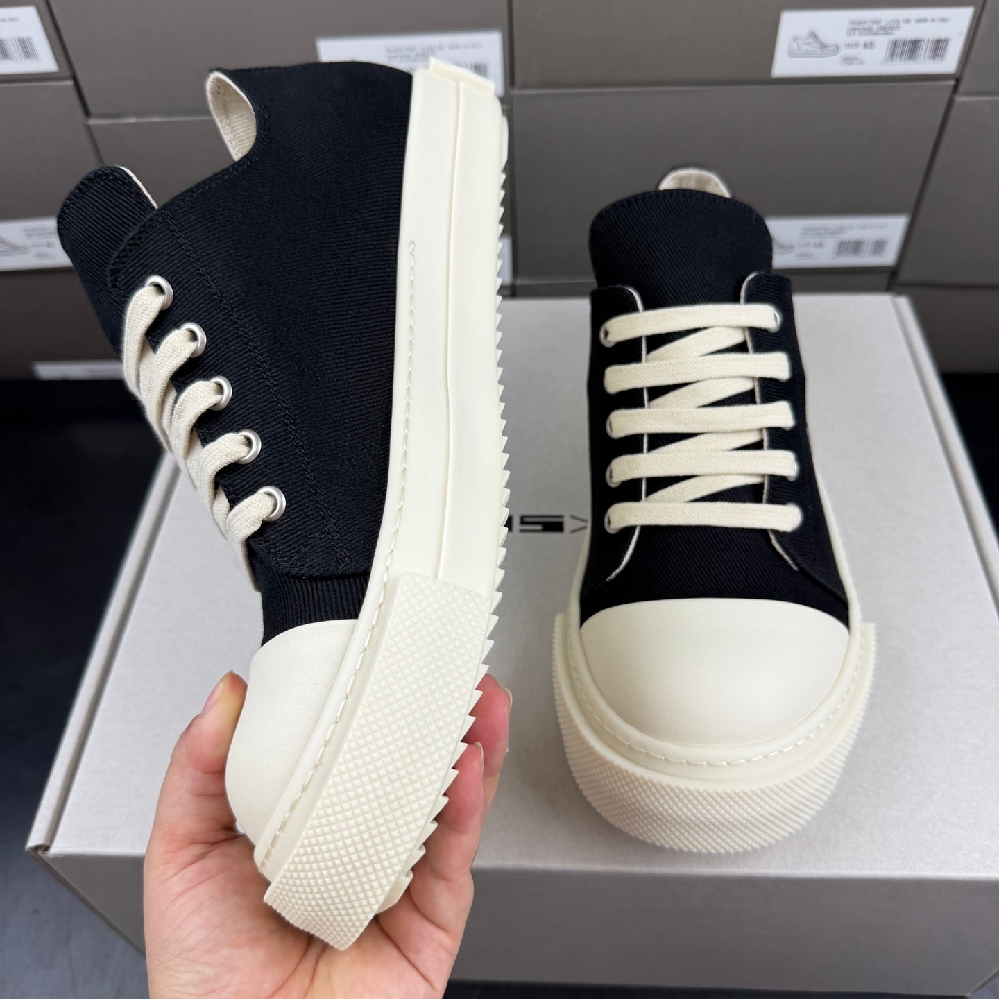 Falection RO DRKSHDW Temple Extreme Low sneakers