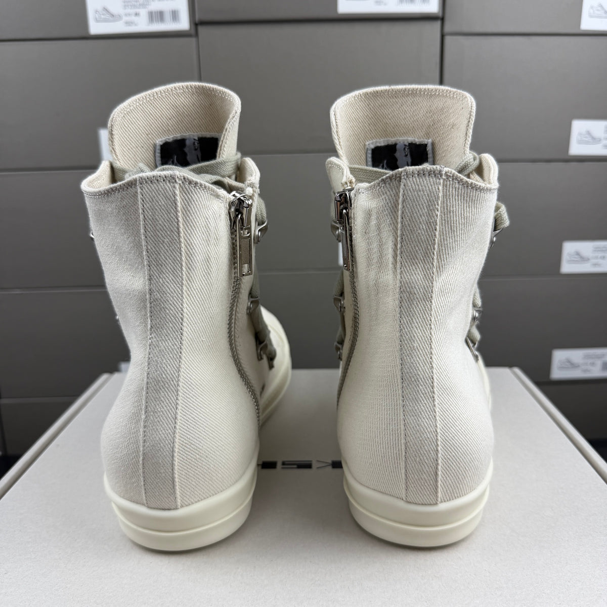 Falection RO DRKSHDW Strobe Cotton Denim Hexa High 'Natural
