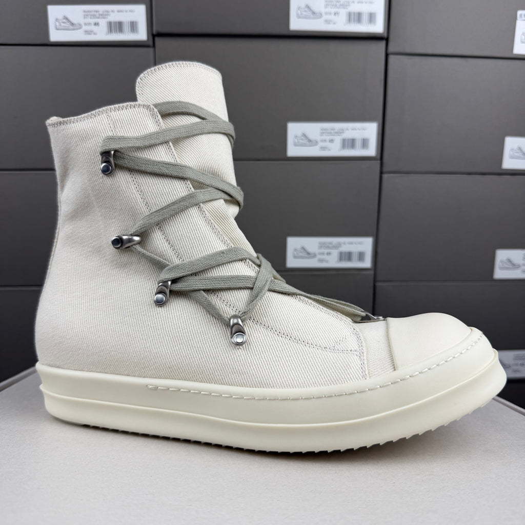 Falection RO DRKSHDW Strobe Cotton Denim Hexa High 'Natural