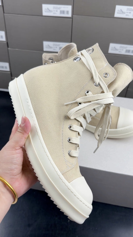 Falection RO DRKSHDW Denim High 'Parchment Milk'
