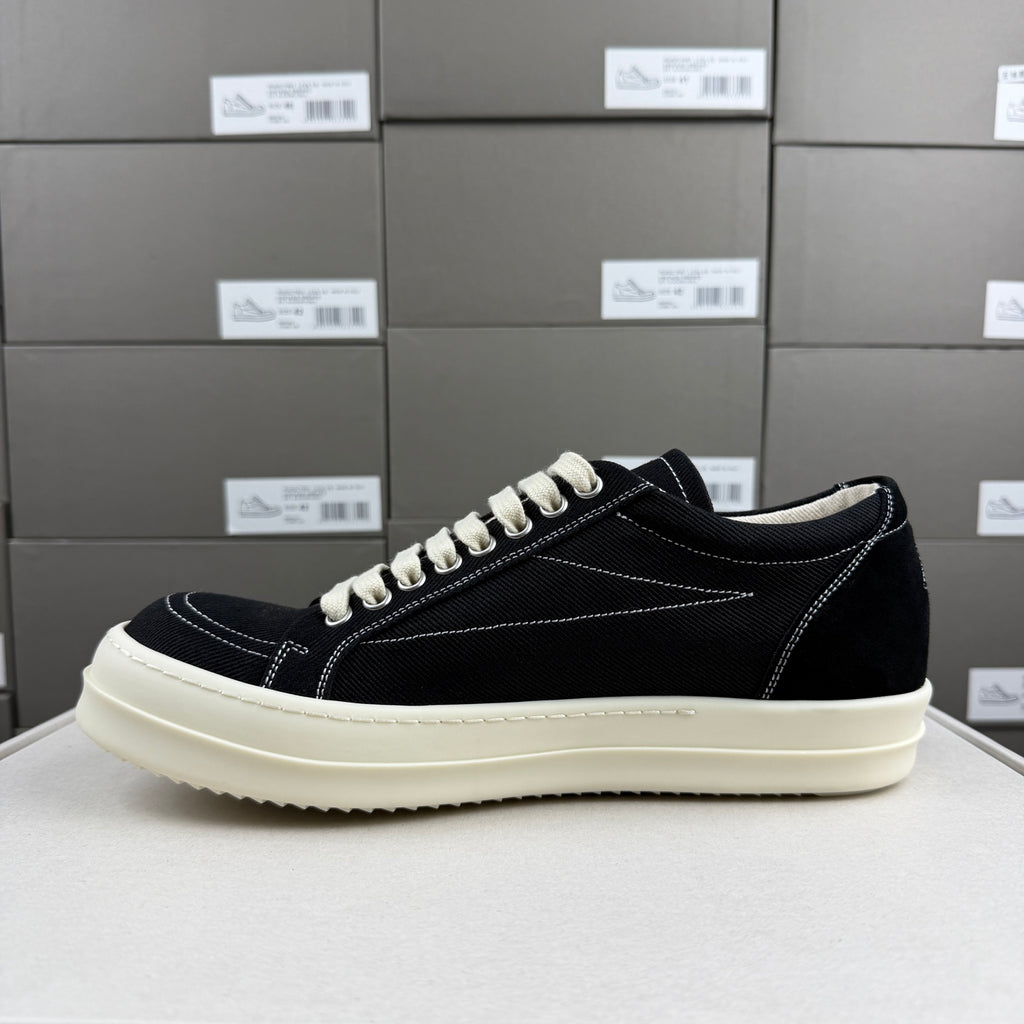 RO drkshdw temple penta vintage sneakers black milk