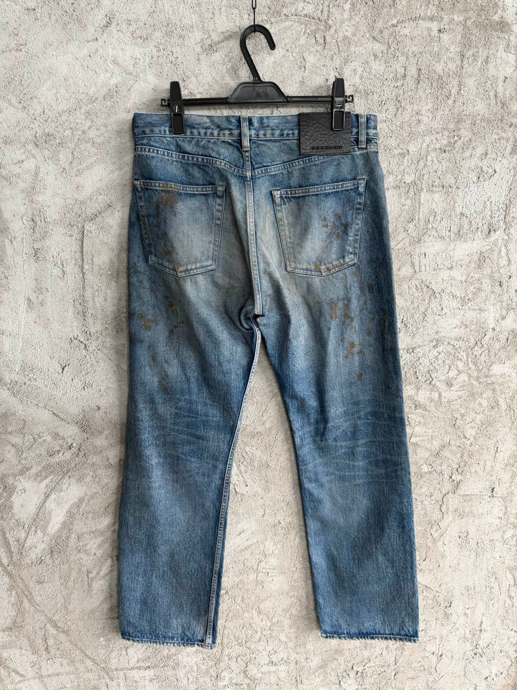 falection RO washed distressed jeans DRKSHDW Blue Temple Kurdt Jeans