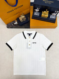 Falection LV Hollow Polo Knit