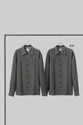Brunello c Men’s Linen Easy Fit Shirt with Crête Details