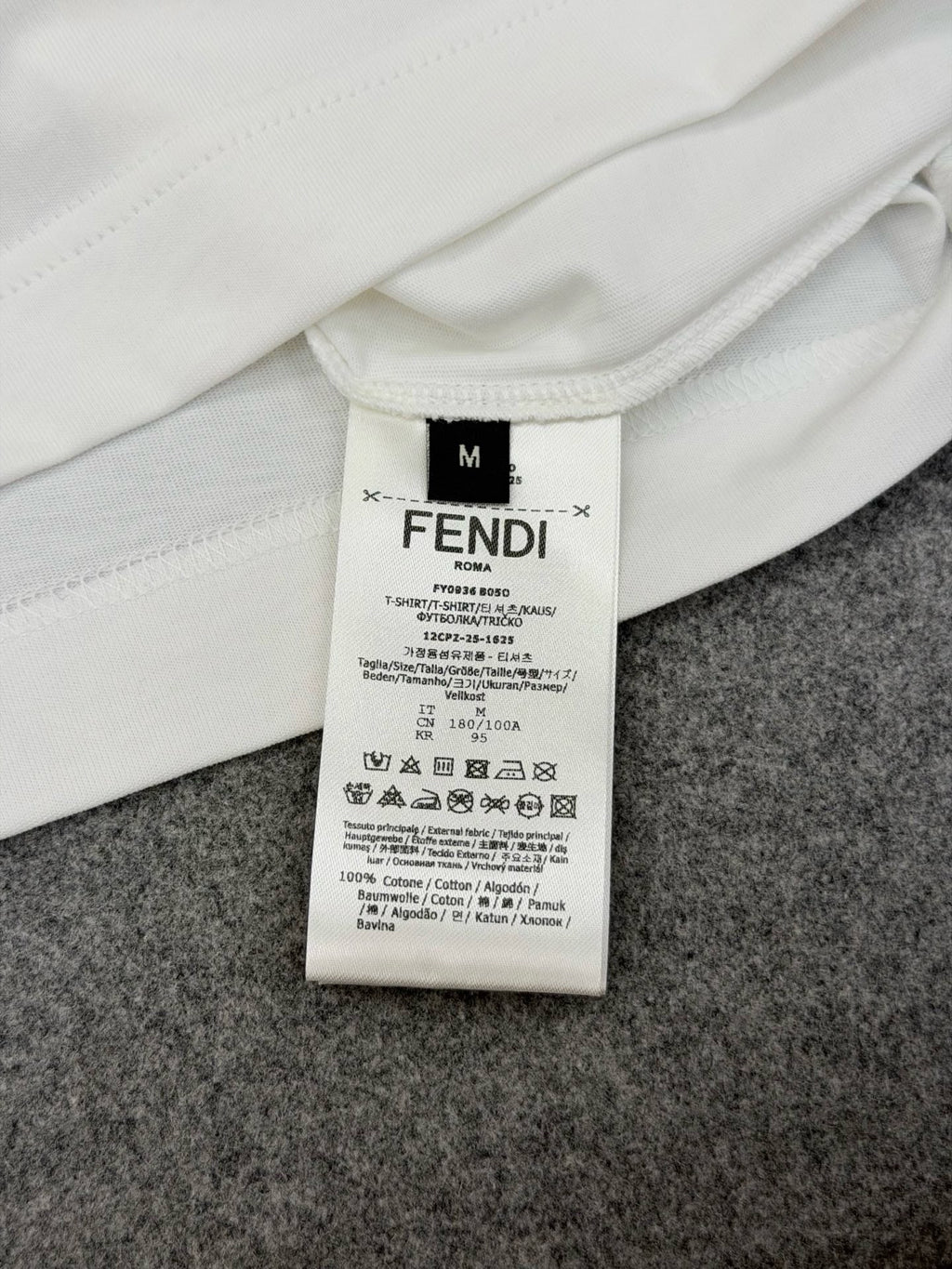 Falection FENDI Ice Cream Print T-Shirt