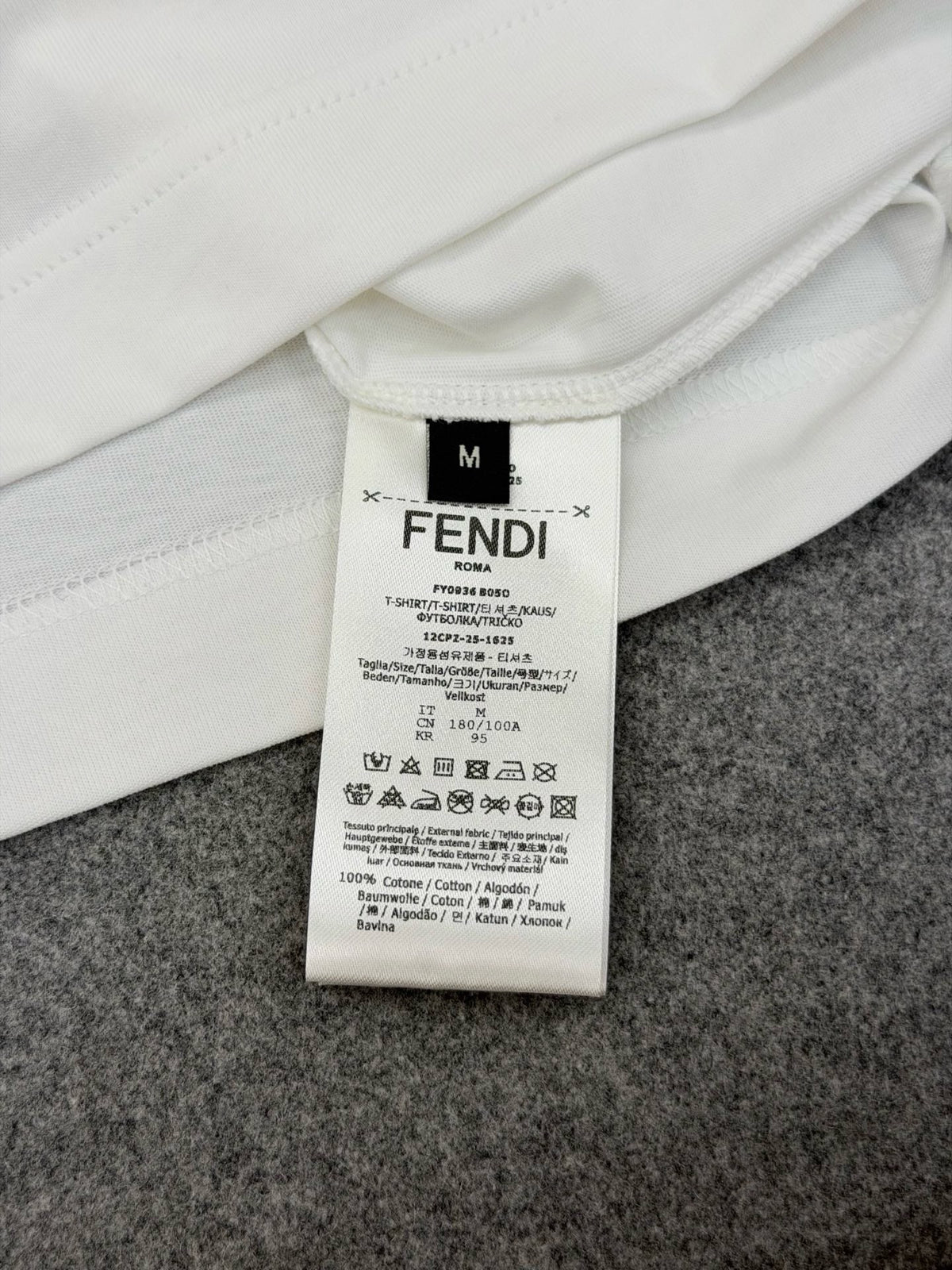 Falection FENDI Ice Cream Print T-Shirt
