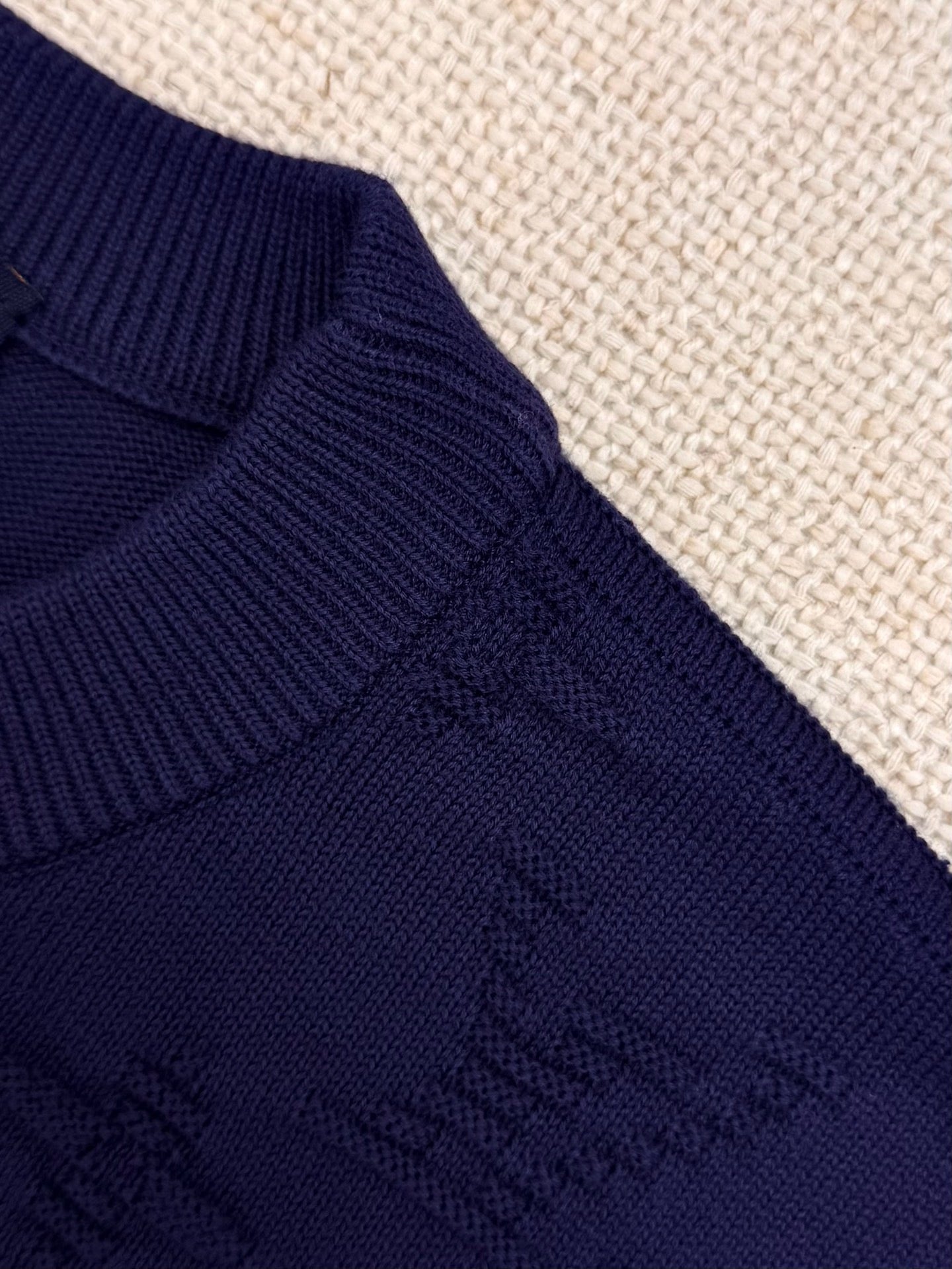 Falection LV Monogram Jacquard T-Shirt