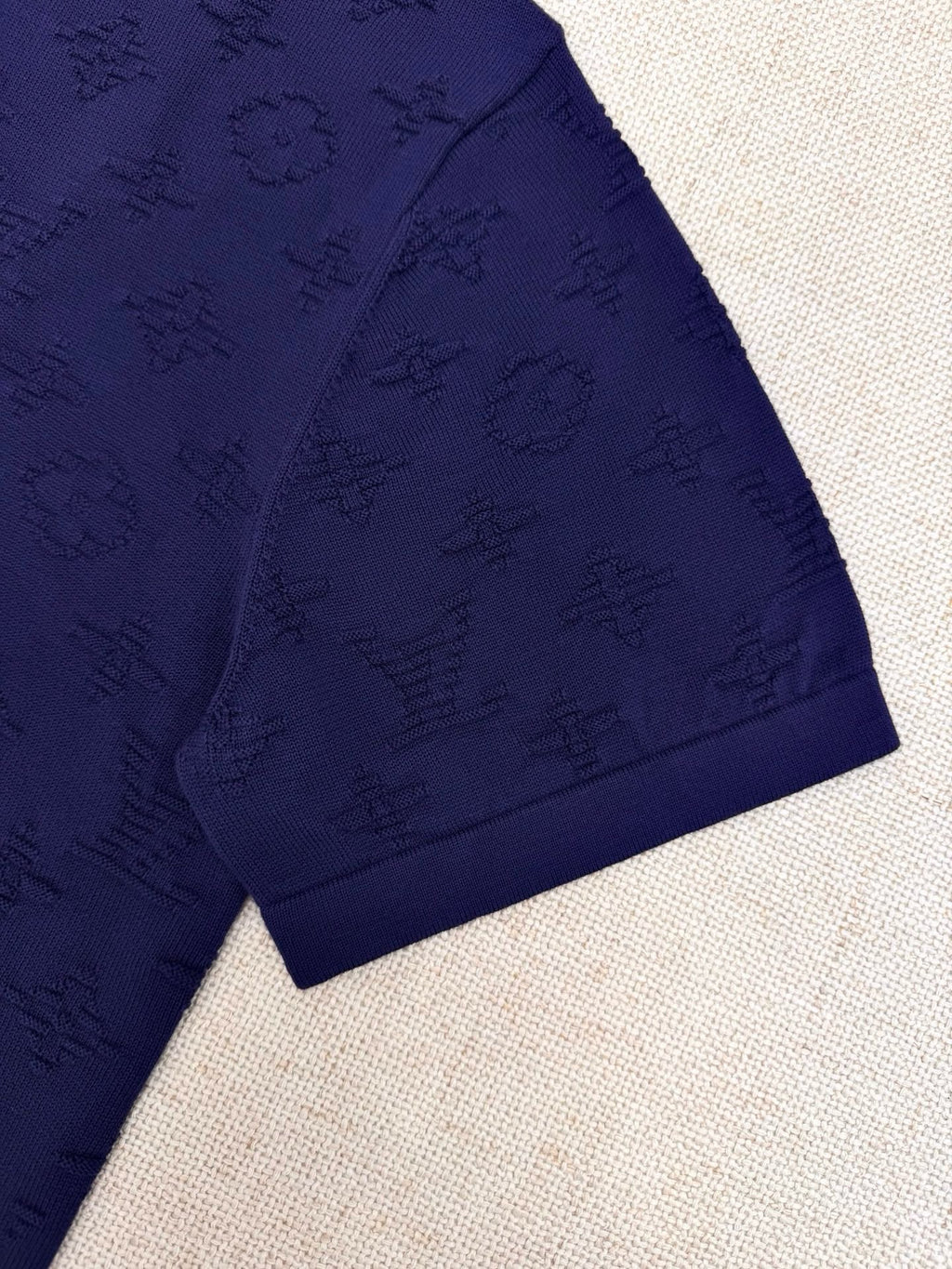 Falection LV Monogram Jacquard T-Shirt